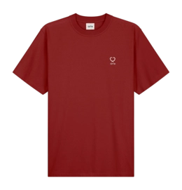 T-Shirt Arte Antwerp Teo Small Heart Herren Bordeaux
