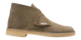 Chaussures Clarks Originals Homme Desert Boot Pale Khaki Suede