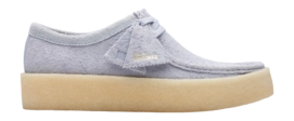 Chaussures Clarks Originals Homme Wallabee Cup Cloud Grey Suede