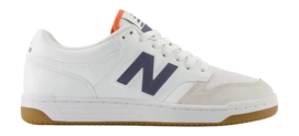 New Balance Unisex BB480LFD White Dark Arctic Grey Gulf Red