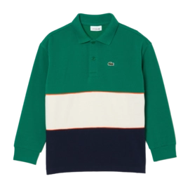 Polo Shirt Lacoste Boys PJ1262 Rocket Sunrise Lapland Navy