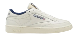 Reebok Unisex Club C 85 Vintage Chalk Alabaster Vector Navy
