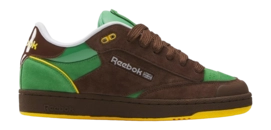 Sneaker Reebok Club C Bulc Herren Brush Brown Sport Green Always Yellow