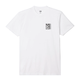 T-Shirt Obey Icon Split Herren White