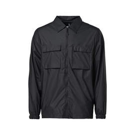 Weste RAINS Ultralight Zip Shirt Black