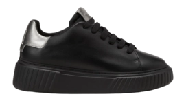 Sneaker Marc O'Polo Svea 5A Damen Black/Metallic Silver