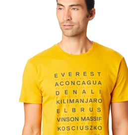 T-Shirt Mountain Hardwear Men Seven Summits SS Honey Amber