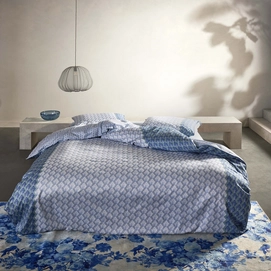 Dekbedovertrek Essenza Tesse Zen Blue Satijn