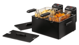 Fritteuse Princess Double Fryer Schwarz 183028