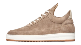 Filling Pieces Men Low Top Ripple Suede Sand