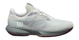Tennis Shoe Wilson Women's Kaos Swift 1.5 Clay Opal Blue Stormy Sea Phlox