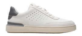 Sneaker Clarks Men Courtlite Run White Nubuck