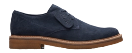 Veterschoen Clarks Men ClarkdaleDerby Navy Suede