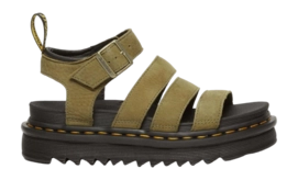 Dr Martens Women's Blaire Muted Olive Tumbled Nubuck 24