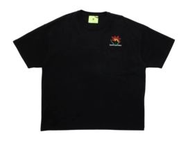 T-Shirt New Amsterdam Surf Association Waxed Tulip Tee Black 24