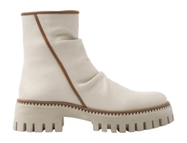 Bottes Lazamani Femme 85.614 Wrinkled Off White