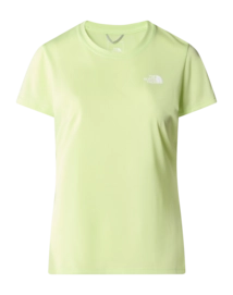 Sportshirt The North Face Women Reaxion Amp Crew Astro Lime Light Heather