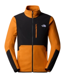 Zip Sweatshirt The North Face Men Glacier Pro Full Zip Desert Rust TNF Black