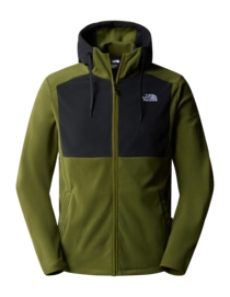 Vest The North Face Men Homesafe Full Zip Fleece Hoodie Forest Olive TNF Black