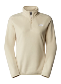 Trui The North Face Women 100 Glacier 1/4 Zip Gravel
