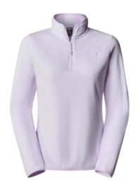 Trui The North Face Women 100 Glacier 1/4 Zip Icy Lilac