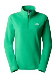 Trui The North Face Women 100 Glacier 1/4 Zip Optic Emerald