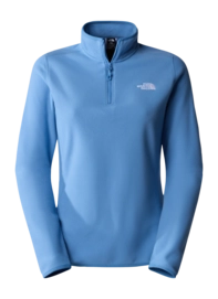 Pull The North Face Women 100 Glacier 1/4 Zip Indigo Stone