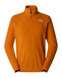 Pull The North Face Homme 100 Glacier 1/4 Zip Desert Rust