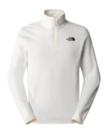 Pull The North Face Homme 100 Glacier 1/4 Zip White Dune