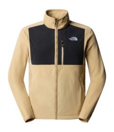 Sweatjacke The North Face Homesafe Full Zip Fleece Herren Khaki Stone TNF Black