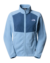 Zip Sweatshirt The North Face Women Homesafe Full Zip Fleece Steel Blue Shady Blue