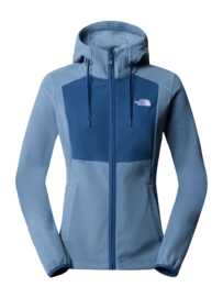 Gilet The North Face Femme Homesafe Full Zip Fleece Hoodie Steel Blue Shady Blue Stripe