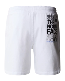 Korte Broek The North Face Men Coordinates Short TNF White