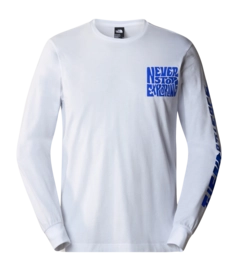 Longsleeve The North Face Men Mountain Play L/S Tee TNF White