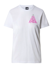 T-Shirt The North Face Femme Mountain Play S/S Tee TNF White
