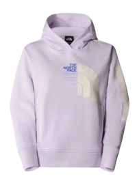 Trui The North Face Women Graphic Hoodie 3 Icy Lilac