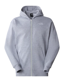 Sweatjacke The North Face Essential Full Zip Hoodie Herren TNF Light Grey Heather