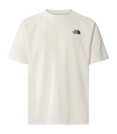 T-Shirt The North Face Men Foundation S/S Tee White Dune Light Heather
