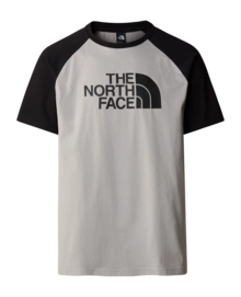 T-shirt The North Face Homme S/S Raglan Easy Tee Gravel Grey