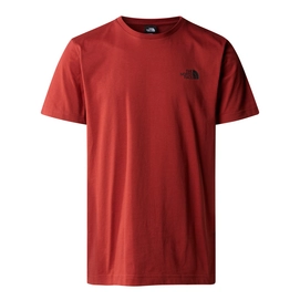 T-Shirt The North Face Men S/S Simple Dome Tee Iron Red