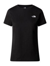 T-Shirt The North Face S/S Simple Dome Tee Damen TNF Black 2024