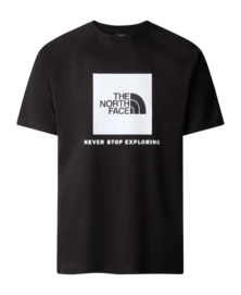 T-Shirt The North Face Men S/S Raglan Redbox Tee TNF Black '25