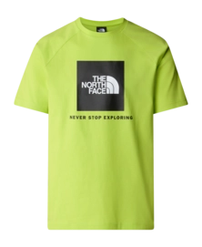 T-Shirt The North Face Men S/S Raglan Redbox Tee Fizz Lime