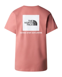 T-Shirt The North Face Women S/S Relaxed Redbox Tee Light Mahogany