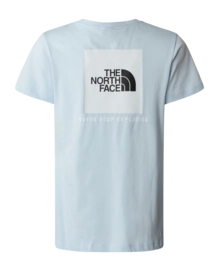 T-Shirt The North Face Femme S/S Redbox Tee Barely Blue