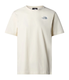 T-Shirt The North Face Men S/S Redbox Tee White Dune Blue Dusk