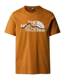 T-Shirt The North Face Men S/S Mountain Line Tee Desert Rust