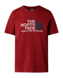 T-Shirt The North Face Men S/S Rust 2 Tee Iron Red