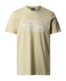 T-Shirt The North Face Men S/S Woodcut Dome Tee Gravel