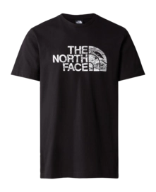 T-Shirt The North Face Homme S/S Woodcut Dome Tee TNF Black